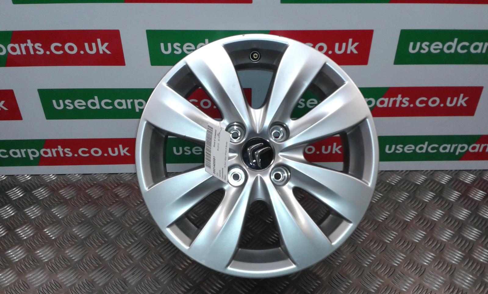CITROEN C3 WHEEL 15 Inch Alloy Wheel 8 Spoke 2010 2015 eBay